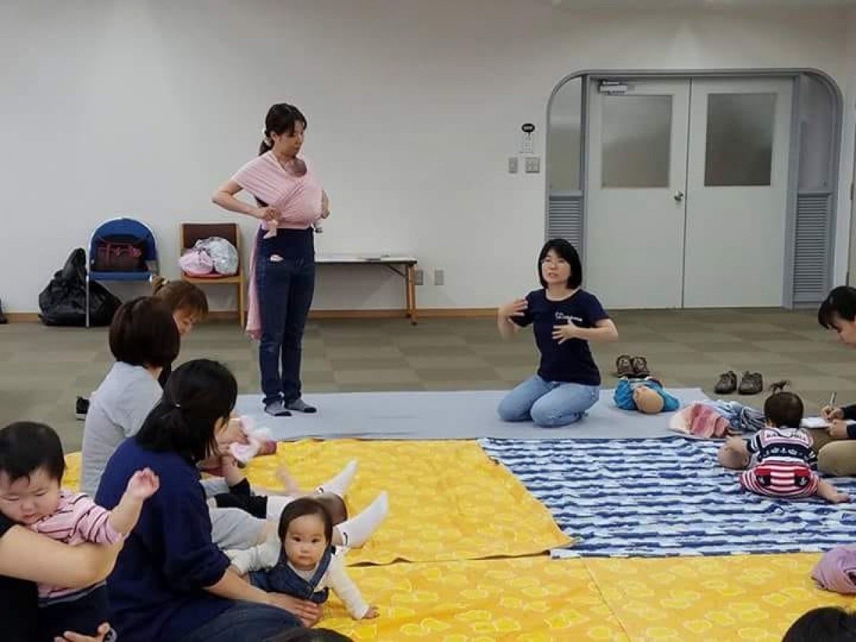 【葛飾区民対象】ママ・パパ・赤ちゃんにとって心地よいおんぶ・抱っこ講座：渋江児童館